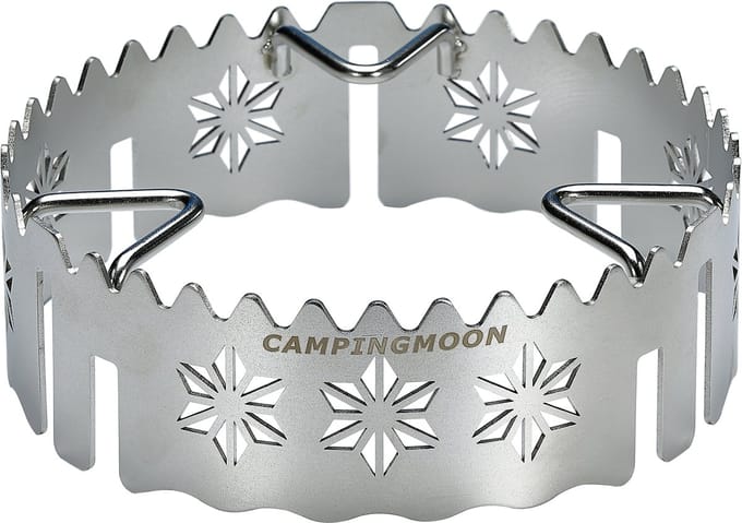 Campingmoon ST-141 Windscherm Gasbrander – RVS 304 – Camping Kook Windbescherming – Compact & Lichtgewicht