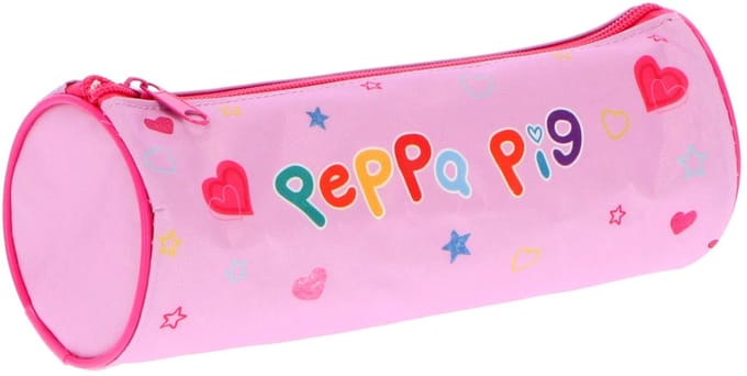 Peppa Pig Etui - Pennenetui voor Kind - Rond - Roze - Pennenzak