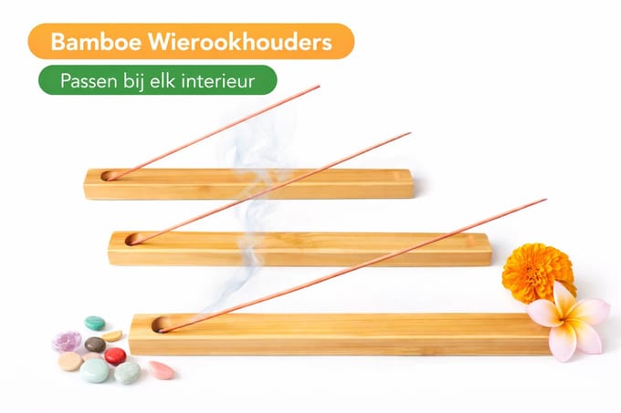 Waytin - 3x Wierookhouder - Duurzaam - Elegant ontwerp
