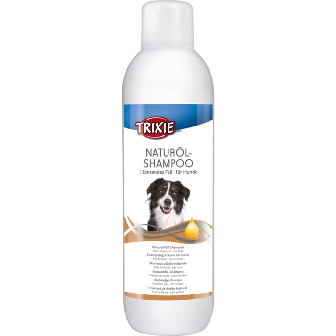 Dubbelpak: 2x1l Trixie natuurlijke olie shampoo hond