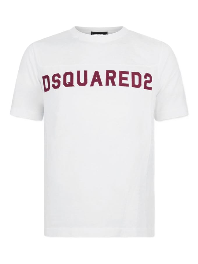 Dsquared2 t-shirt wit man fade cool