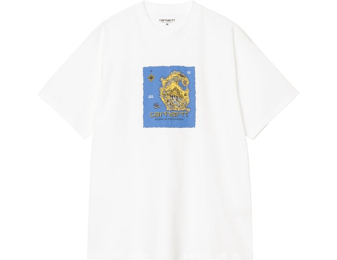 Carhartt Wip Old World T-shirt Wit