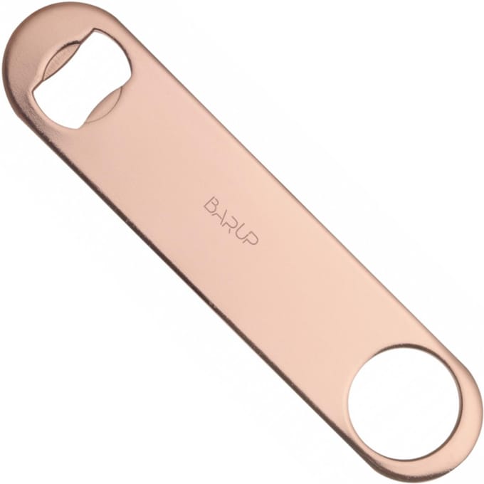 BarUp Flesopener – Koper – Dubbelzijdig – 180 mm – Voor flair bartending