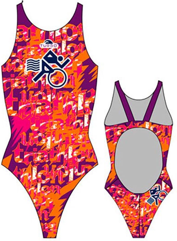 Turbo Multi Triahtlon Zwemkleding Rood S Vrouw
