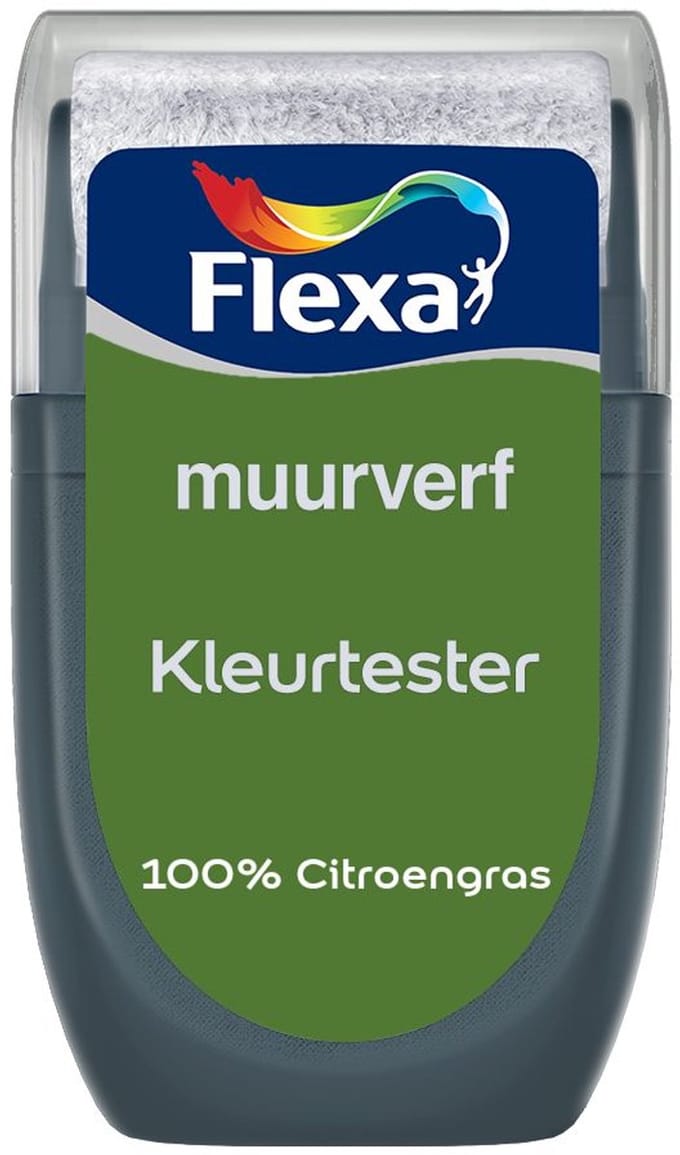 Flexa - Kleurtester Muurverf - 100% Citroengras - Mengverf - 30 Ml