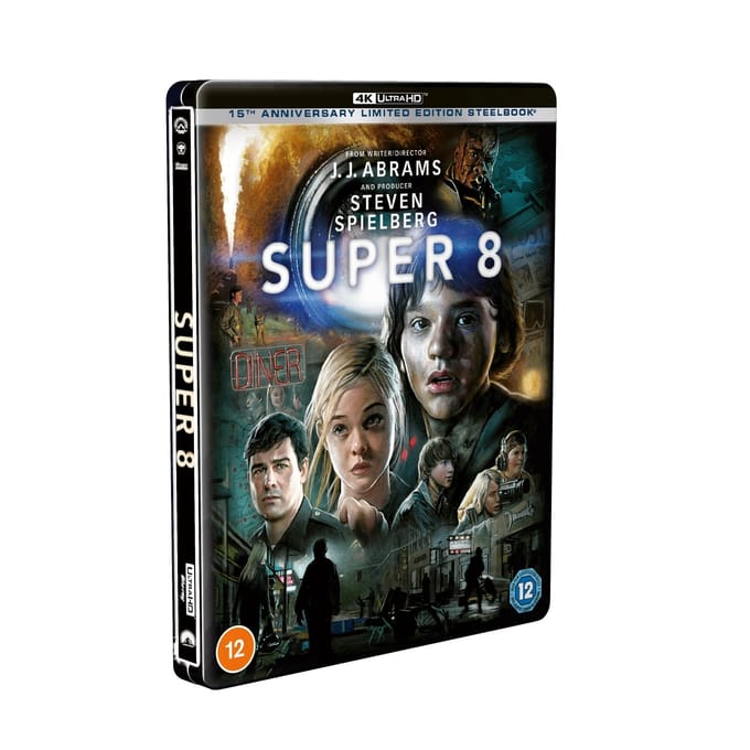 Super 8 - 15th Anniversary Limited Edition Steelbook - 4K Ultra HD - Import