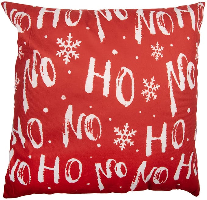Clayre & Eef Kussenhoes 45x45 cm Rood Polyester