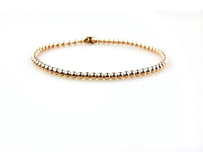 model Ilaria armband in zilver roze verguld