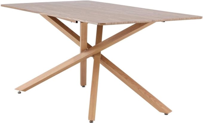 Svea - Zilo rechthoekige eettafel - 180 x 90 cm - naturel