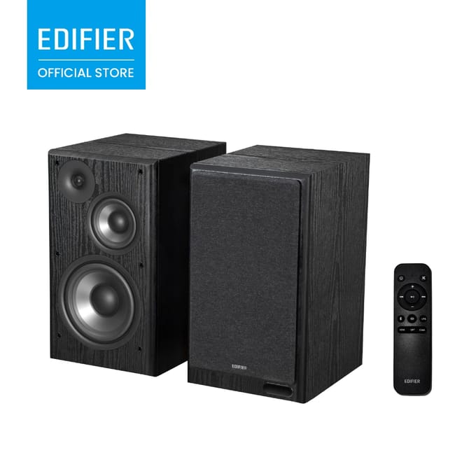 EDIFIER R2750DB MKII 144W RMS 3-weg actieve boekenplankluidsprekers Hi-Res draadloos LDAC Bluetooth 6.0 HDMI EARC optisch coaxiaal 7' woofer zijden tweeter ConneX-app