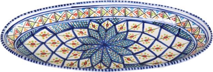 Dishes & Deco Shebka Schaal - 43x22x8cm