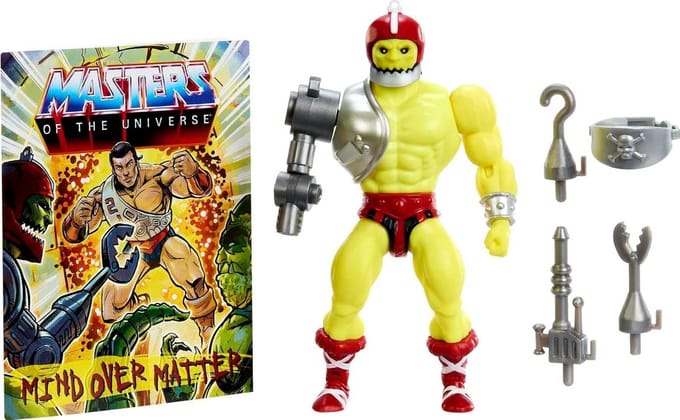 Masters of The Universe Origins 14cm Action Figure Wave 10: Mini Comic Trap Jaw