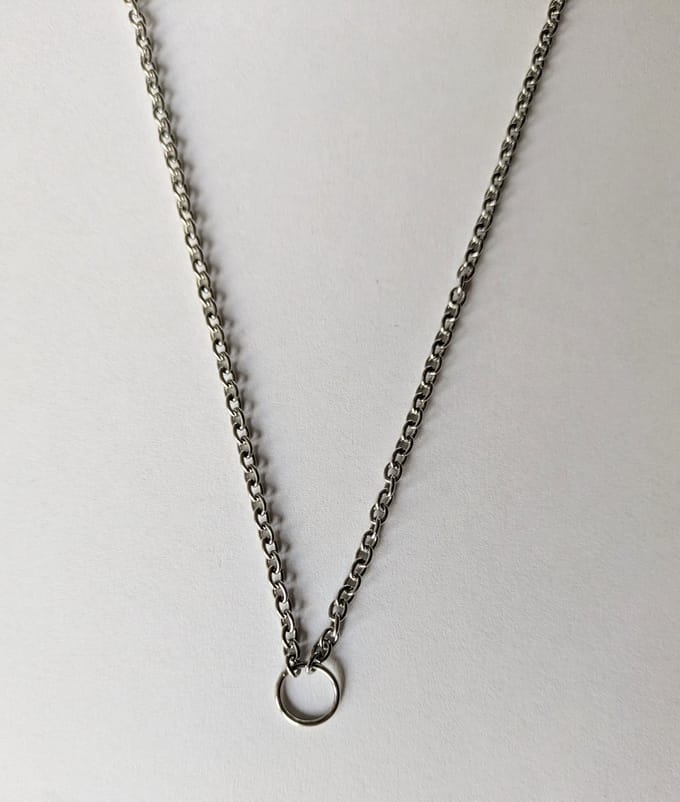 M-apART prachtige Chirurgisch Staal schakelketting 70 cm
