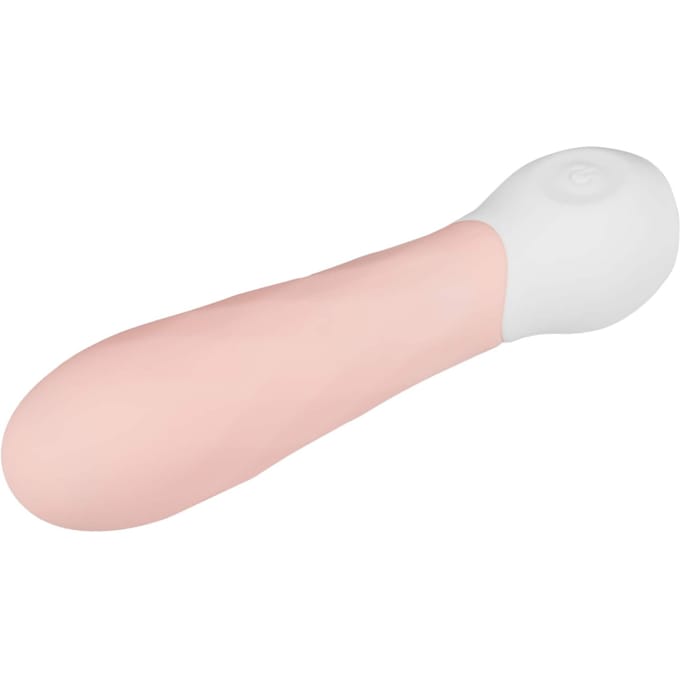 EIS, vibrator, minivibrator met diamantstructuur, 11,5 cm, waterdicht, oplaadbaar, huidvriendelijke siliconen