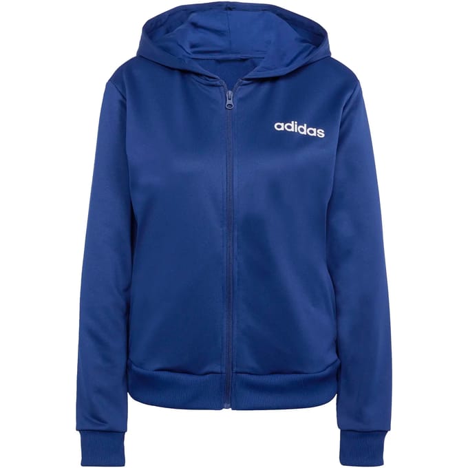 Adidas Essentials Linear Trainingspak Blauw S Vrouw