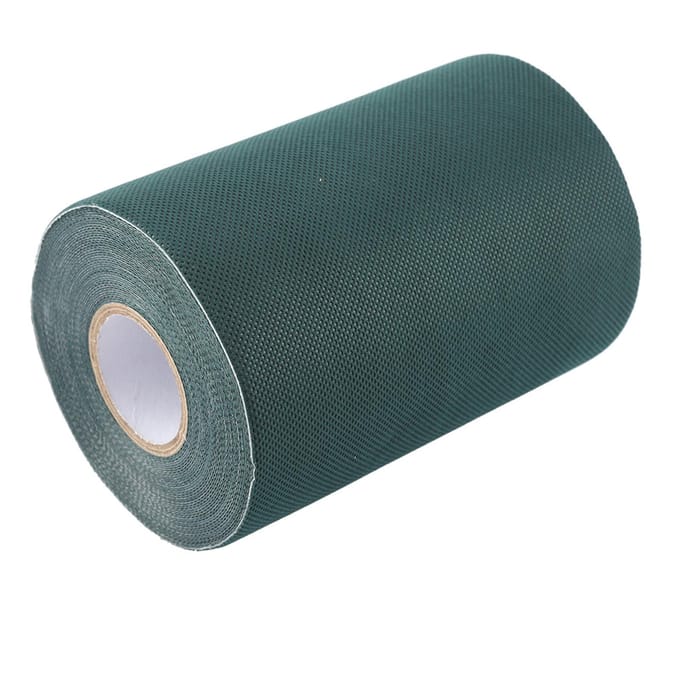 15*1000cm Zelfklevende Verbindings Groene Tape Synthetisch Gazon Kunstgras Naadverbinding black