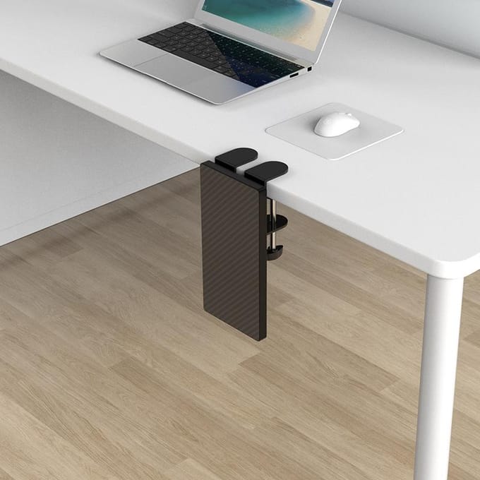 Bureau Armsteun Zwart Ergonomisch Ontwerp Stevige Duurzame Klem-op Computer Armsteun voor Desktop Computer zwart