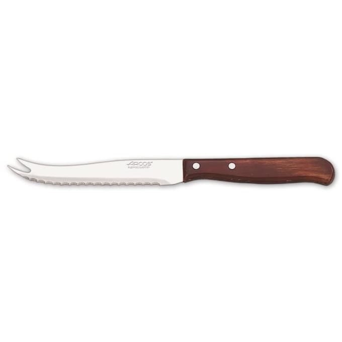 Kaasmes - ARCOS - Latina 102500 - Nitrum Roestvrij Staal - Blad 10,5 cm - Geperst Hout