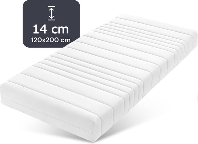 Novio Matras - HR Koudschuim - 120x200 - 14CM dik