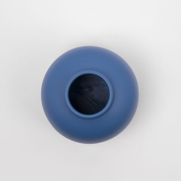 Raawii Omar vaas D19cm H20cm electric blue