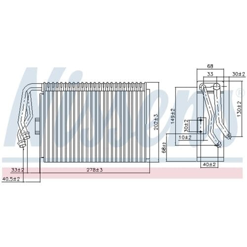 Verdamper, airconditioning NISSENS 92097