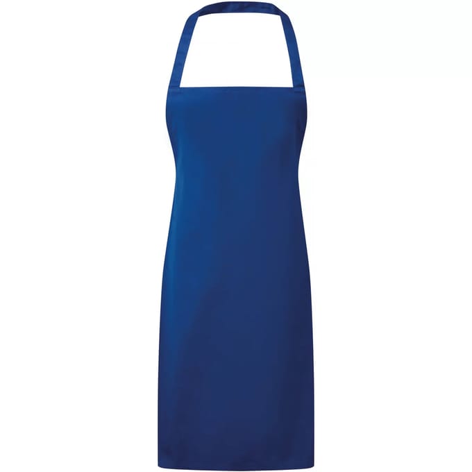 Schort/Tuniek/Werkblouse Unisex One Size Premier Royal Blue 80% Polyester, 20% Katoen