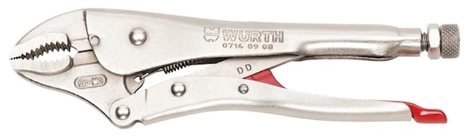 Wurth - Griptang met halfronde bek - Griptang met halfronde bek