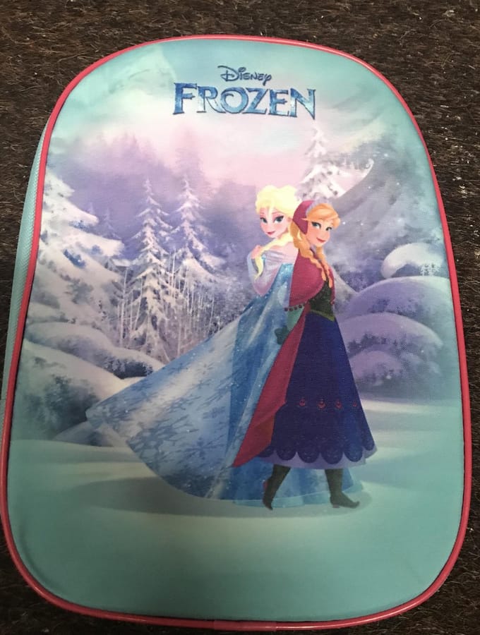 Frozen rugzak  rugzak met Anna en Elsa klein