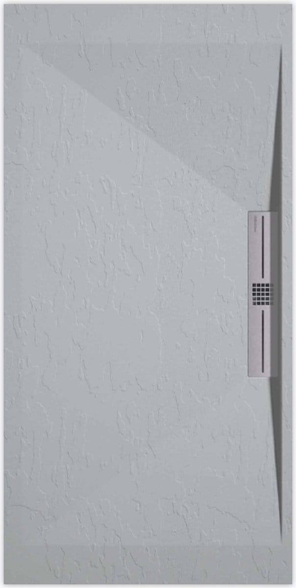 Sanifun douchebak Stone Side Gray 7035 Slate 1300 x 900 S