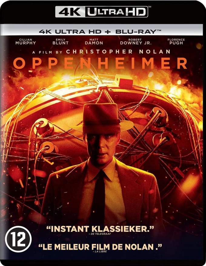 Oppenheimer (4K Ultra HD Blu-ray)