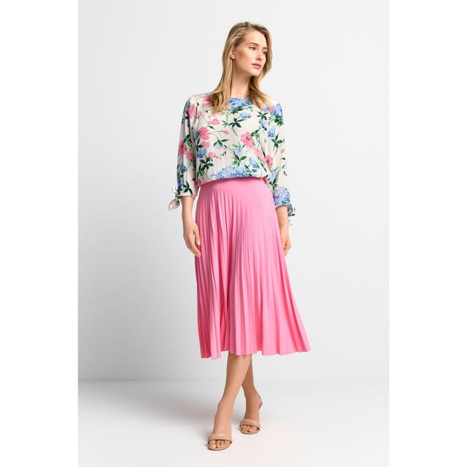 Rich & Royal Printed Blouse Whisper White Maat: 34 | Blouses Outlet | Dames | Wit