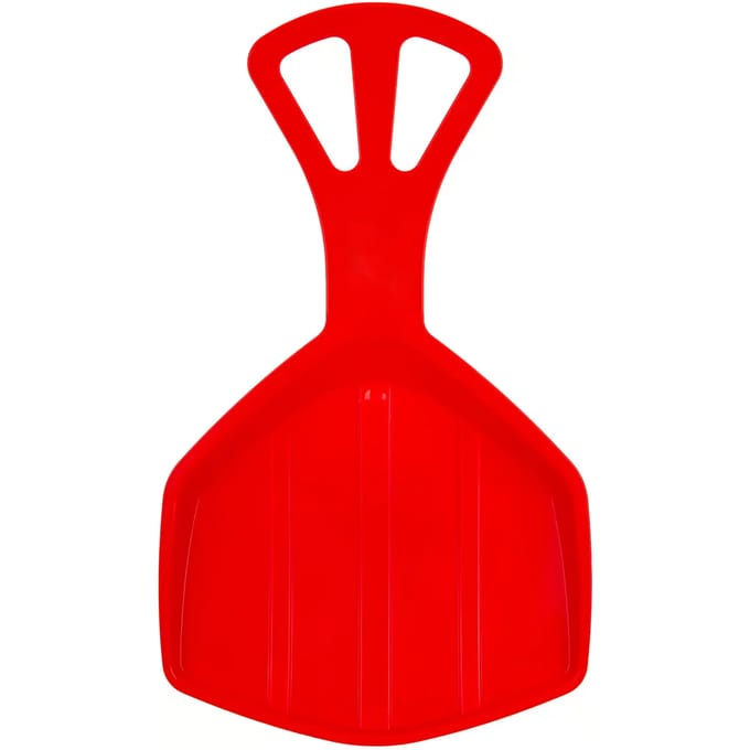 Slee Glijmat Duo Grip Rood – Lichtgewicht Kunststof Slee Met Handvat