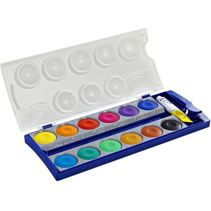 Pelikan Waterverfdoos 12 Kleuren