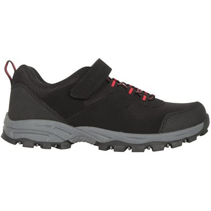 Mountain Warehouse Mcleod Wandelschoenen voor kinderen/kinderen (Zwart)