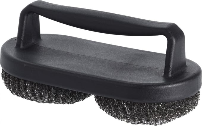 BBQ Borstel voor Barbecuereiniging | 16 x 3 cm | Zwart