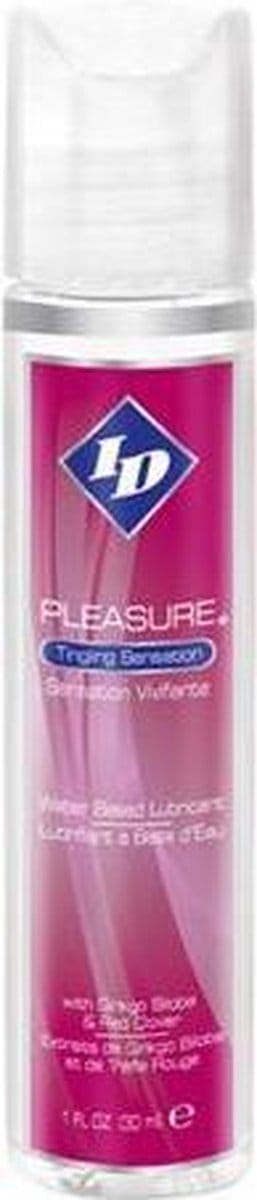 ID Pleasure - Glijmiddel op Waterbasis - Met tintelend gevoel - 30 ml