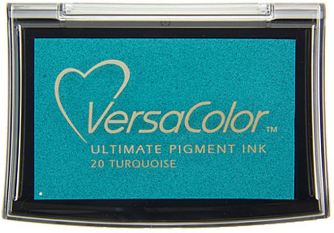 Stempelkussen Versacolor turquoise - Tsukineko