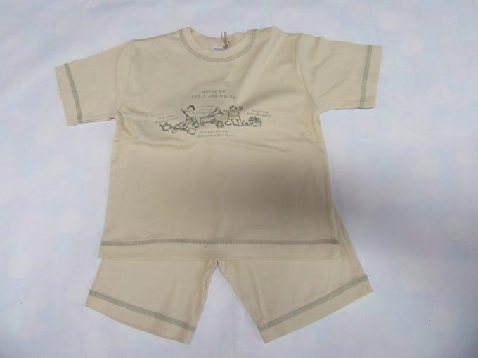 Petit Bateau - Zomer pyjama - Beige - Petit jardinier -  6 jaar  114