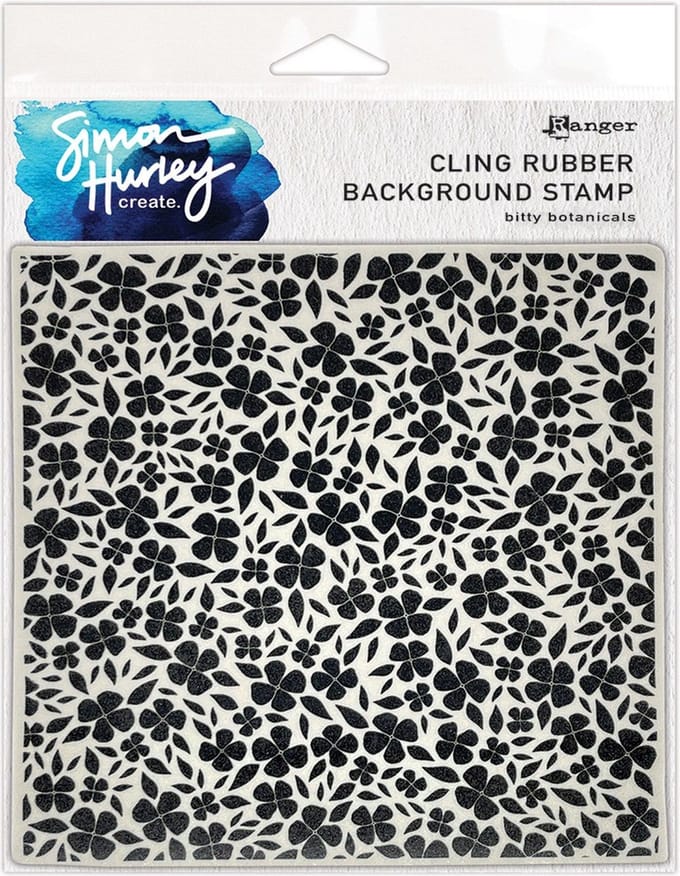 Ranger • Simon Hurley Create Cling Background Stamp Bitty Botanicals