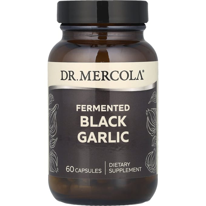 Dr. Mercola, Gefermenteerde Zwarte Knoflook, 60 Tabletten