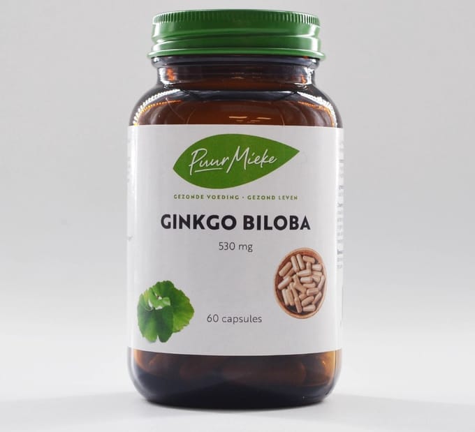 Ginkgo Biloba - 530mg - 60 caps