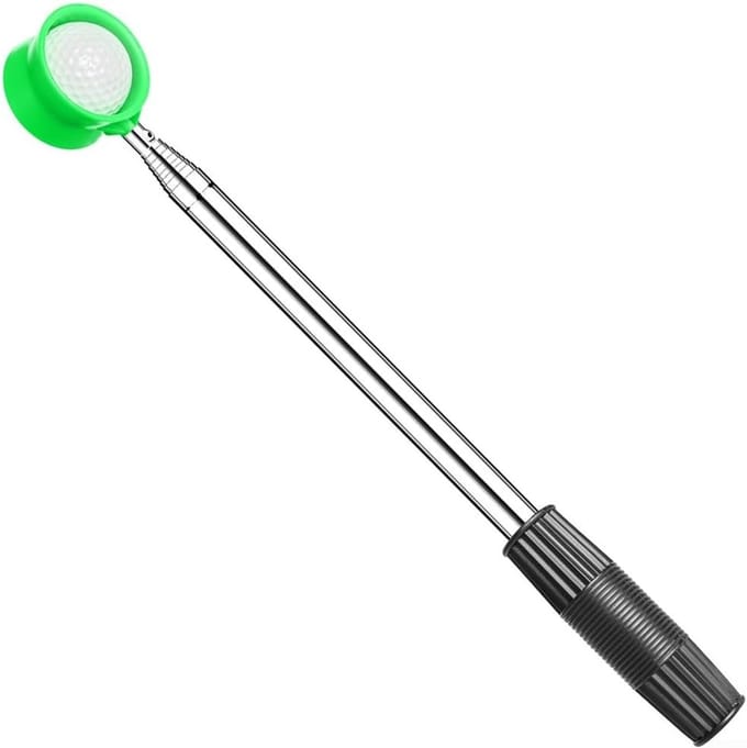 Golfbal Retriever - Bal Vinder - Water Modder - Telescopisch Ontwerp - 12 Voet Uitschuifbaar - Groen