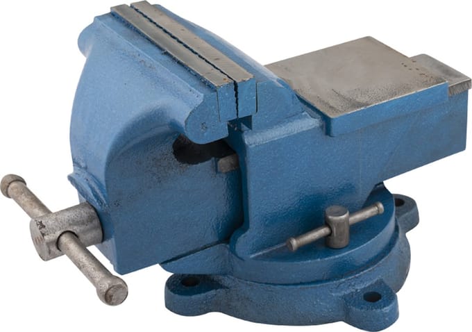 Bankschroef 125 mm draaibaar - TOPGEAR