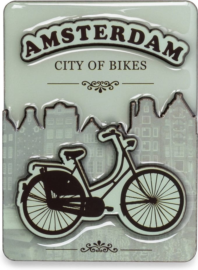 Memoriez 2D Magneet Fiets Mint