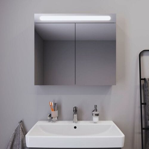 Duravit No. 1 mirror cabinet 80 x 70 cm, 2 doors N179210000000