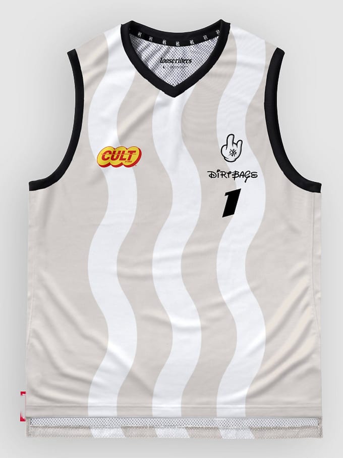 Loose Riders D/Rt Fc Jersey wit