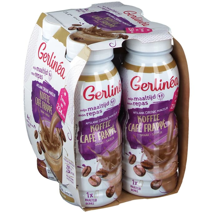 Gerlinéa Mijn Maaltijd Drinkmaaltijd Koffie 4x236 Drinkbare oplossing