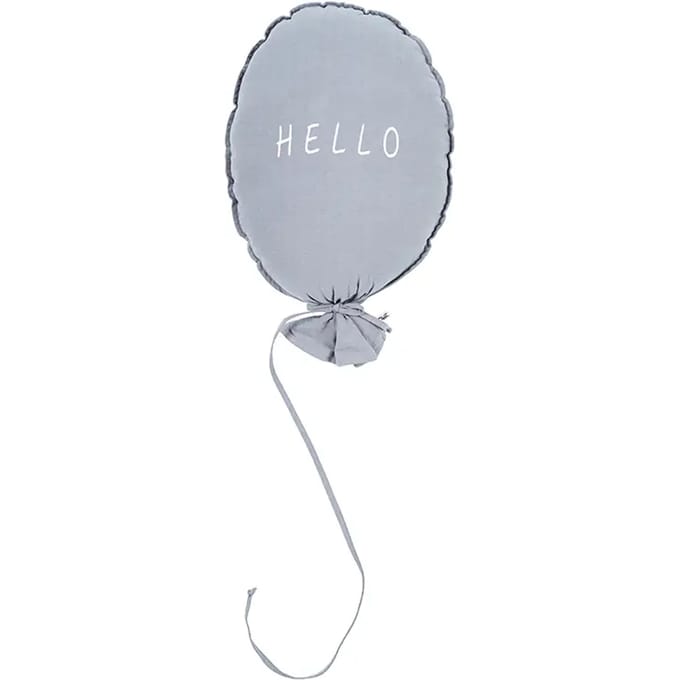 Bal Kussen Malomi Kids Hello Graphite