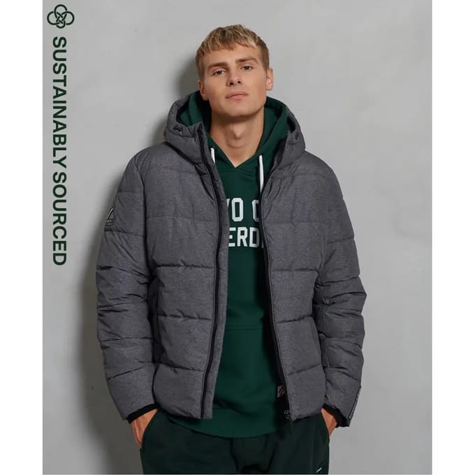 Superdry Sports Puffer Heren Puffer - Maat S