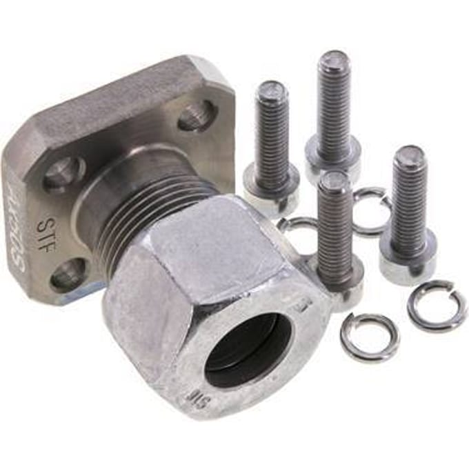LK 35 Pompflens Staal met 16S (M24x1.5)